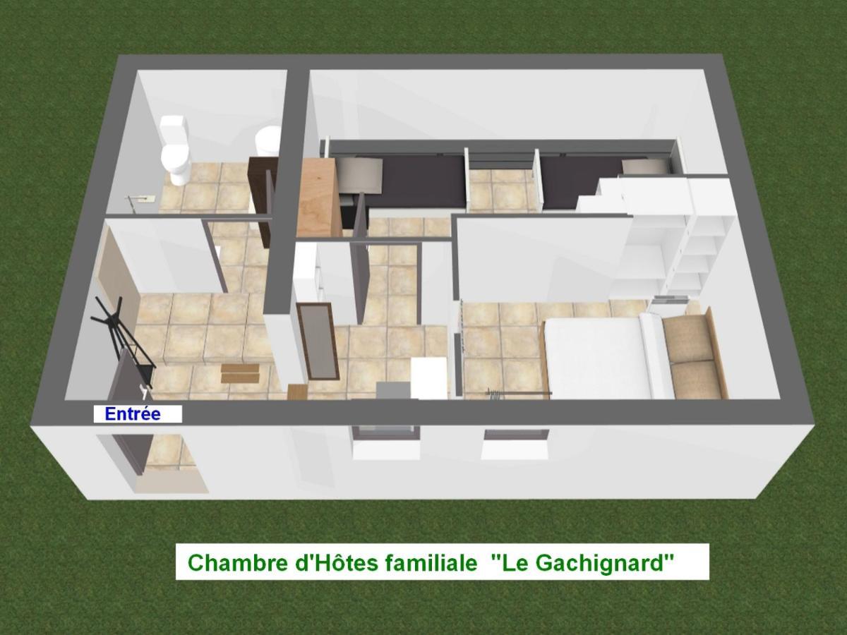 Chambre D'Hotes Le Gachignard Courlay Esterno foto